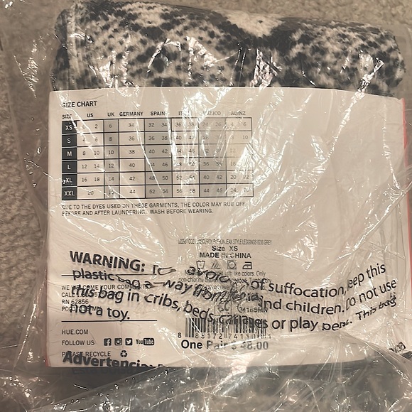 Hue Python-print corduroy leggings - Picture 5 of 5